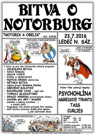 Notorix a Obelix 2016 Ledeč nad Sázavou